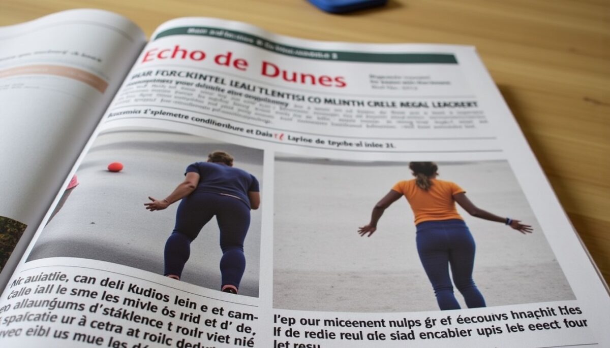 Echo des Dunes : Votre rendez-vous quotidien pour la santé, le sport et le bien-être