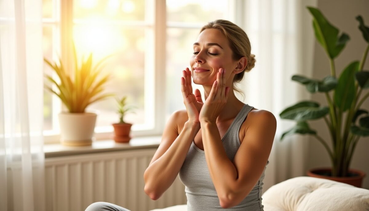 Yoga du visage : révélez l'éclat naturel et la souplesse de vos traits avec douceur Yoga du visage : révélez l'éclat naturel et la souplesse de vos traits avec douceur
