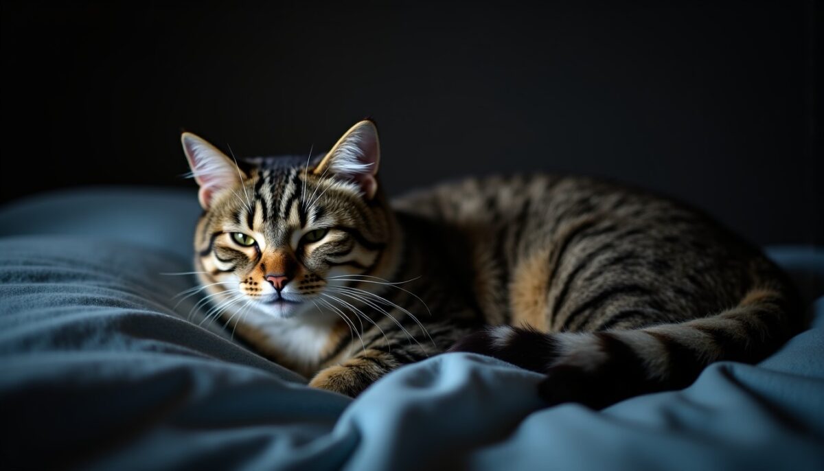 Les mystères nocturnes : pourquoi votre chat choisit de dormir sur vous et la signification spirituelle cachée