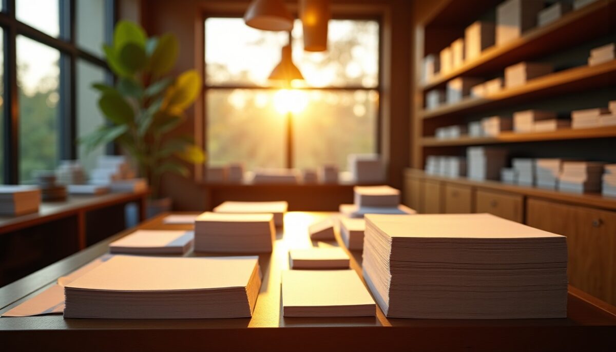Papeterie sur mesure : guide en 6 étapes pour sélectionner le bon format et grammage Papeterie sur mesure : guide en 6 étapes pour sélectionner le bon format et grammage